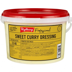 Sweet curry dressing 2,5kg - Currydressing‏
